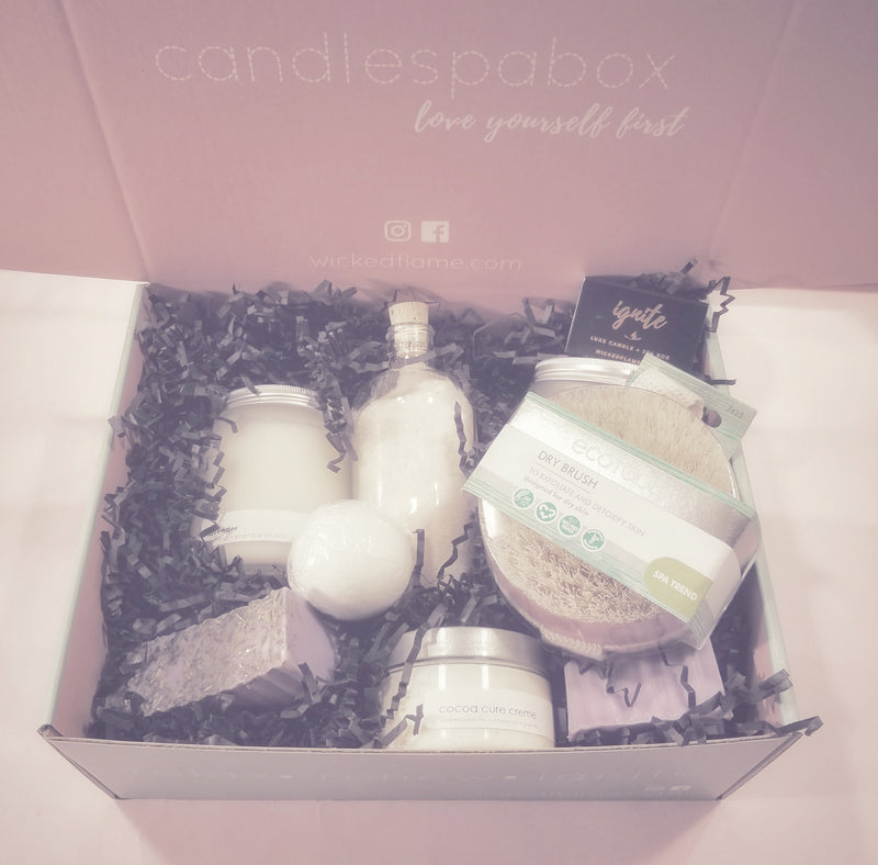 February's Candle + Spa Box - Transform!