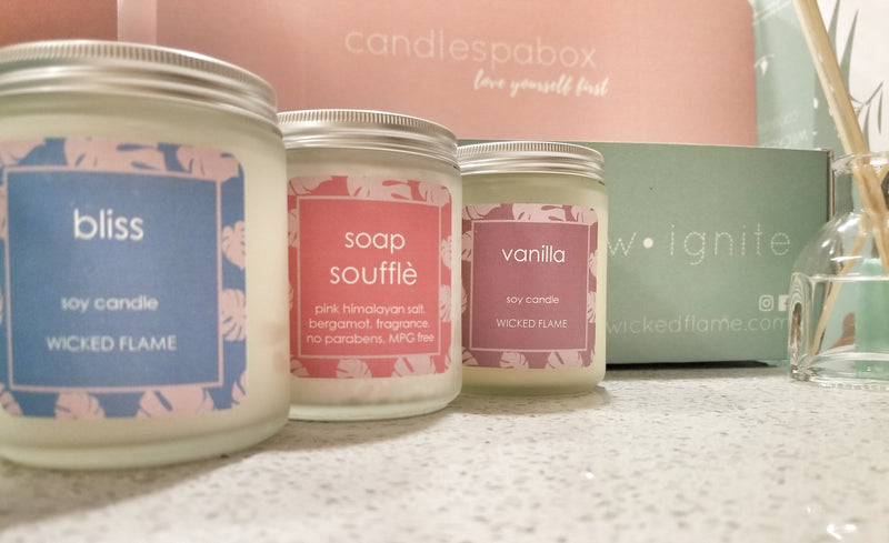 Bliss Candle + Spa Box (April)