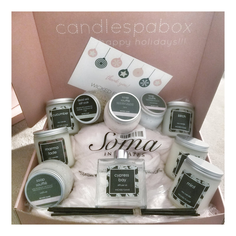 Candle + Spa Box (Holiday Edition)