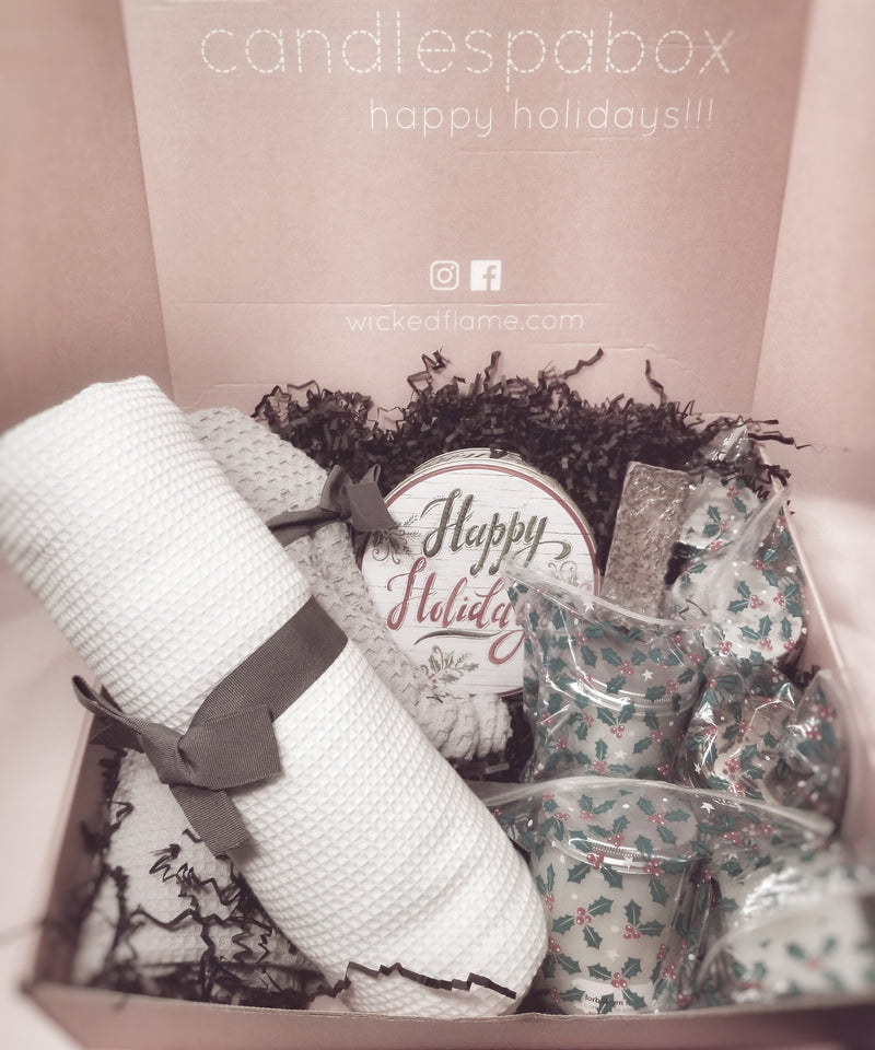 Holiday Candle Subscription + Spa Box