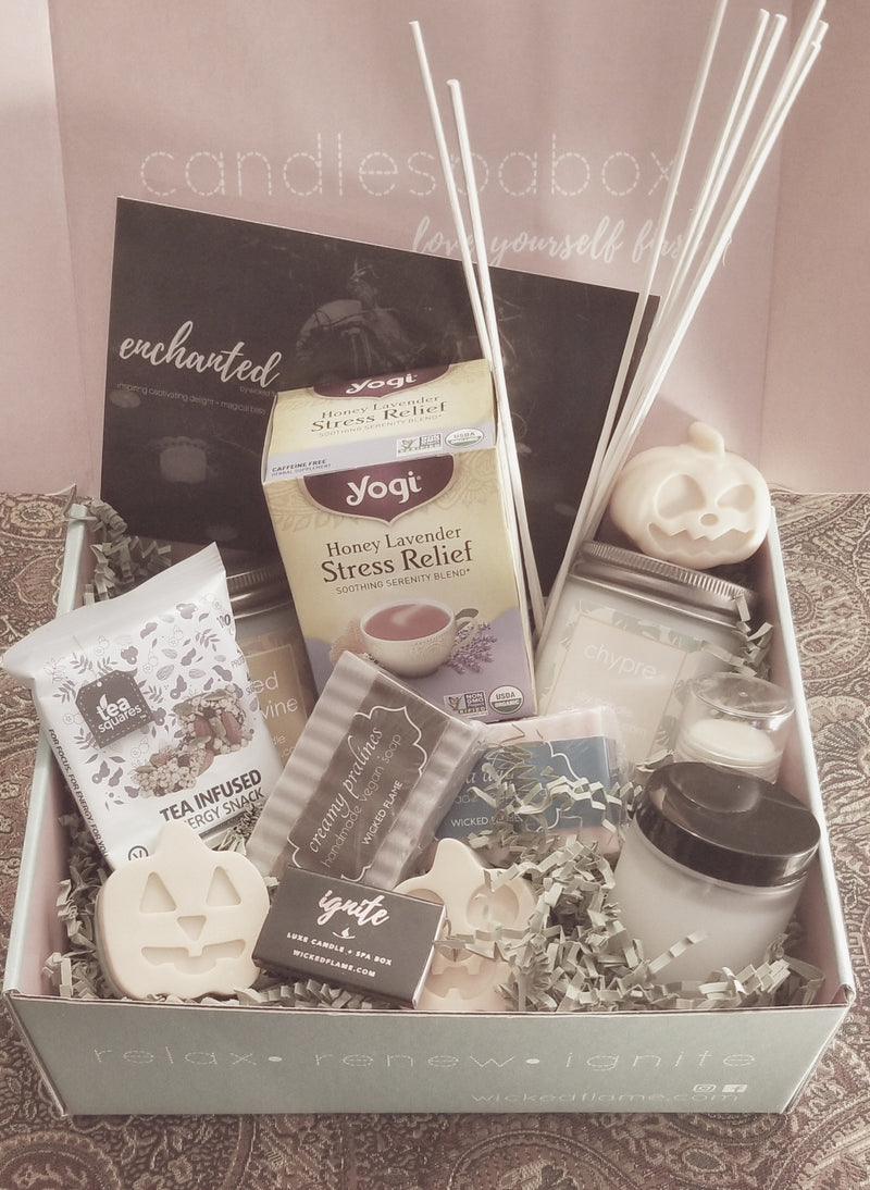 Inside October's Enhanted Candle Subscription + Spa Box