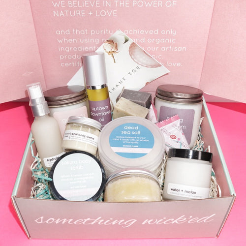 Spa Subscription Box Candle Subscription + Spa Box | Wicked Flame